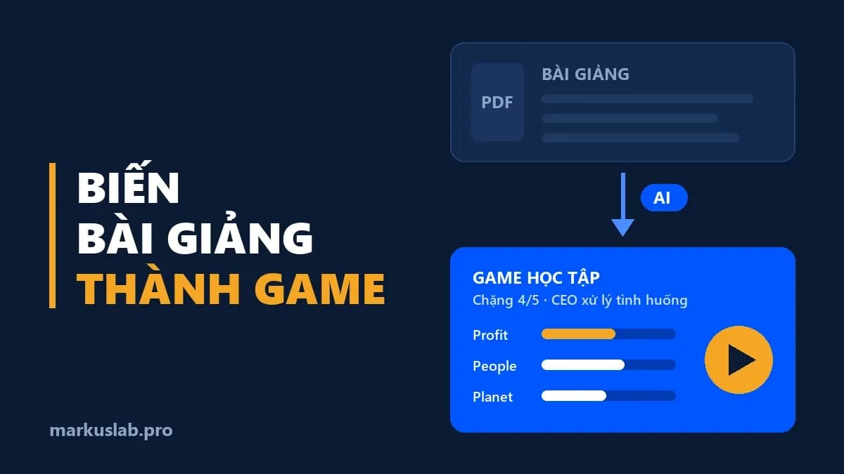 Gamification trong đào tạo: 4 bước biến bài giảng thành game